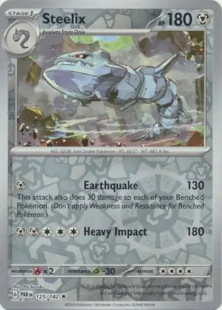 Paradox Rift Steelix #125/182 reverse holo